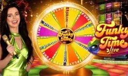 Funky Time live game at Golisimo Casino Funky Time live game at Golisimo Casino